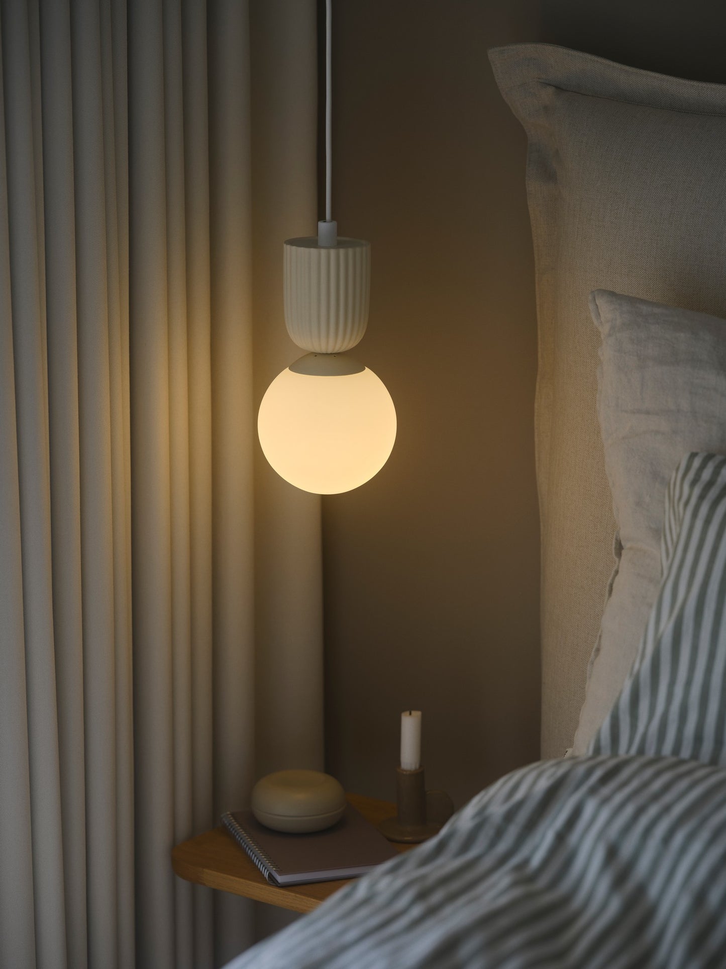 NORDLUX SADIE PENDANT LIGHT BEIGE