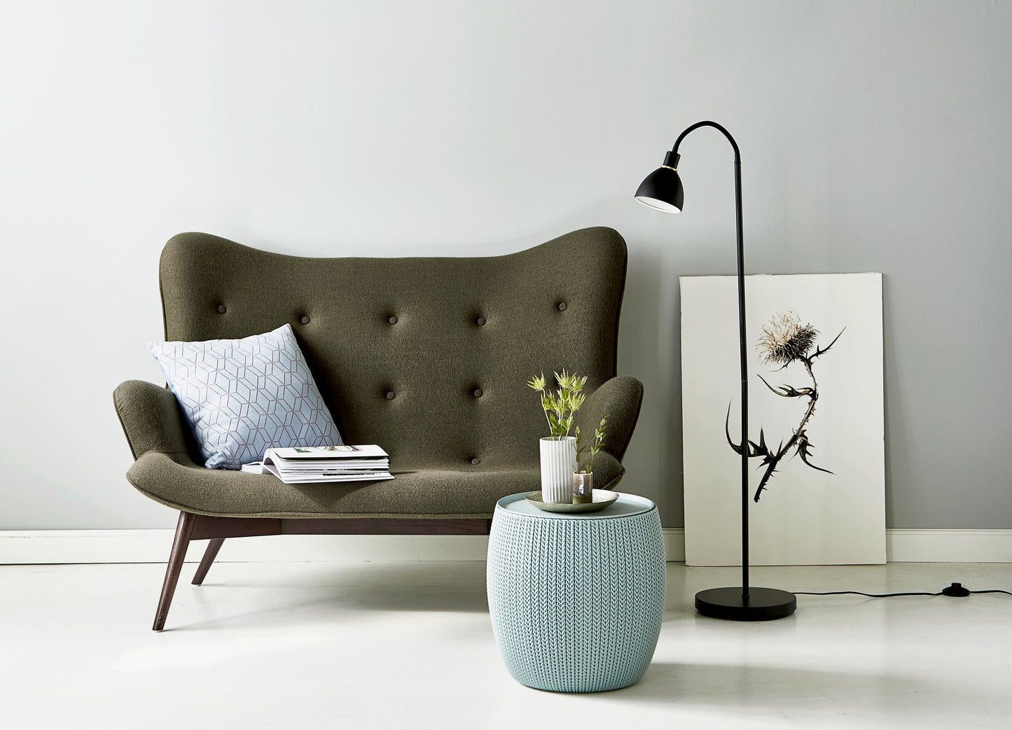 NORDLUX RAY FLOOR LAMP BLACK