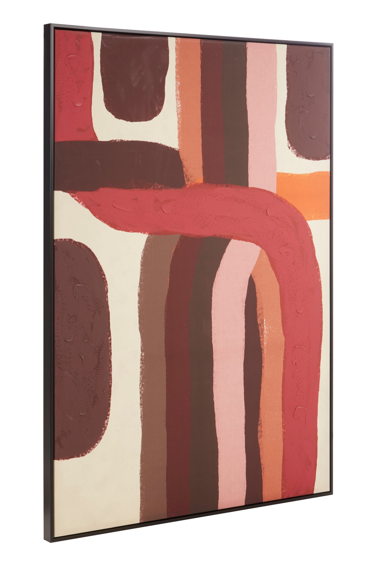 ASGER ABSTRACT BRUSHSTROKES WALL ART