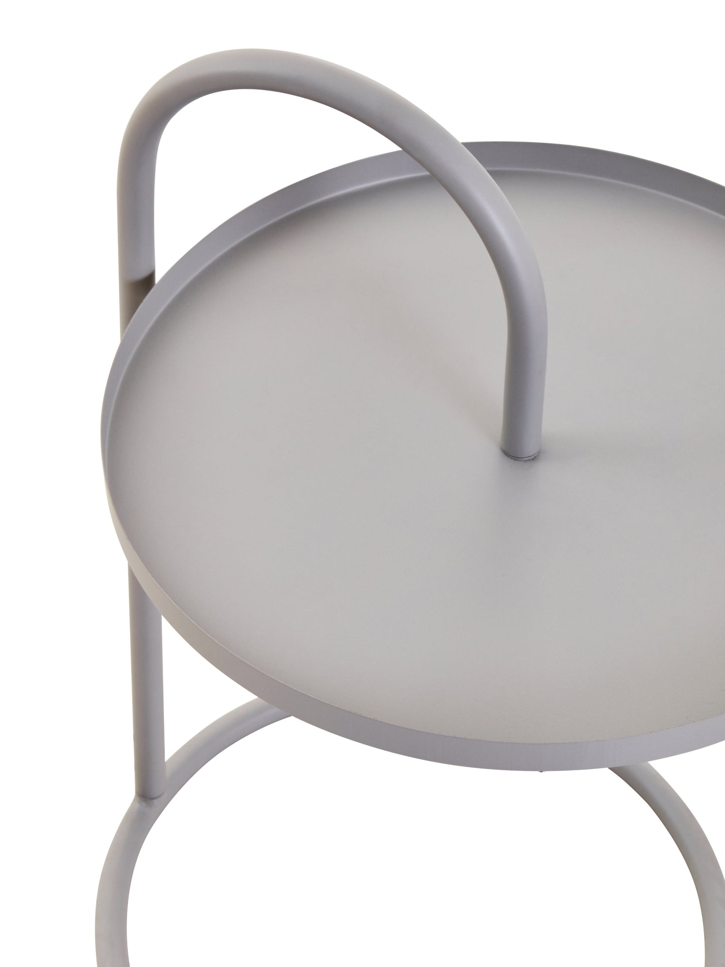JENS GREY HANGING TOP SIDE TABLE