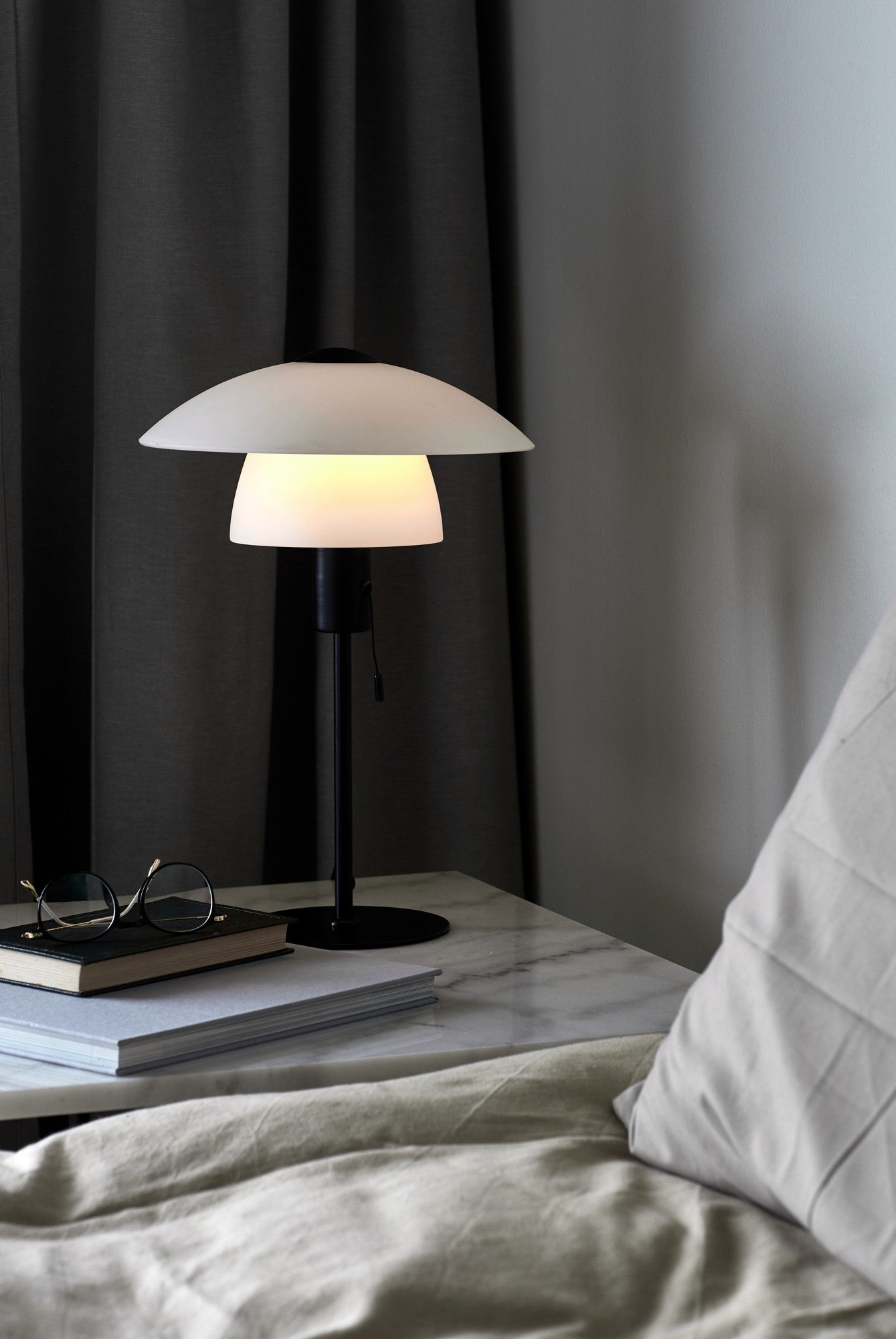 NORDLUX VERONA TABLE LAMP BLACK