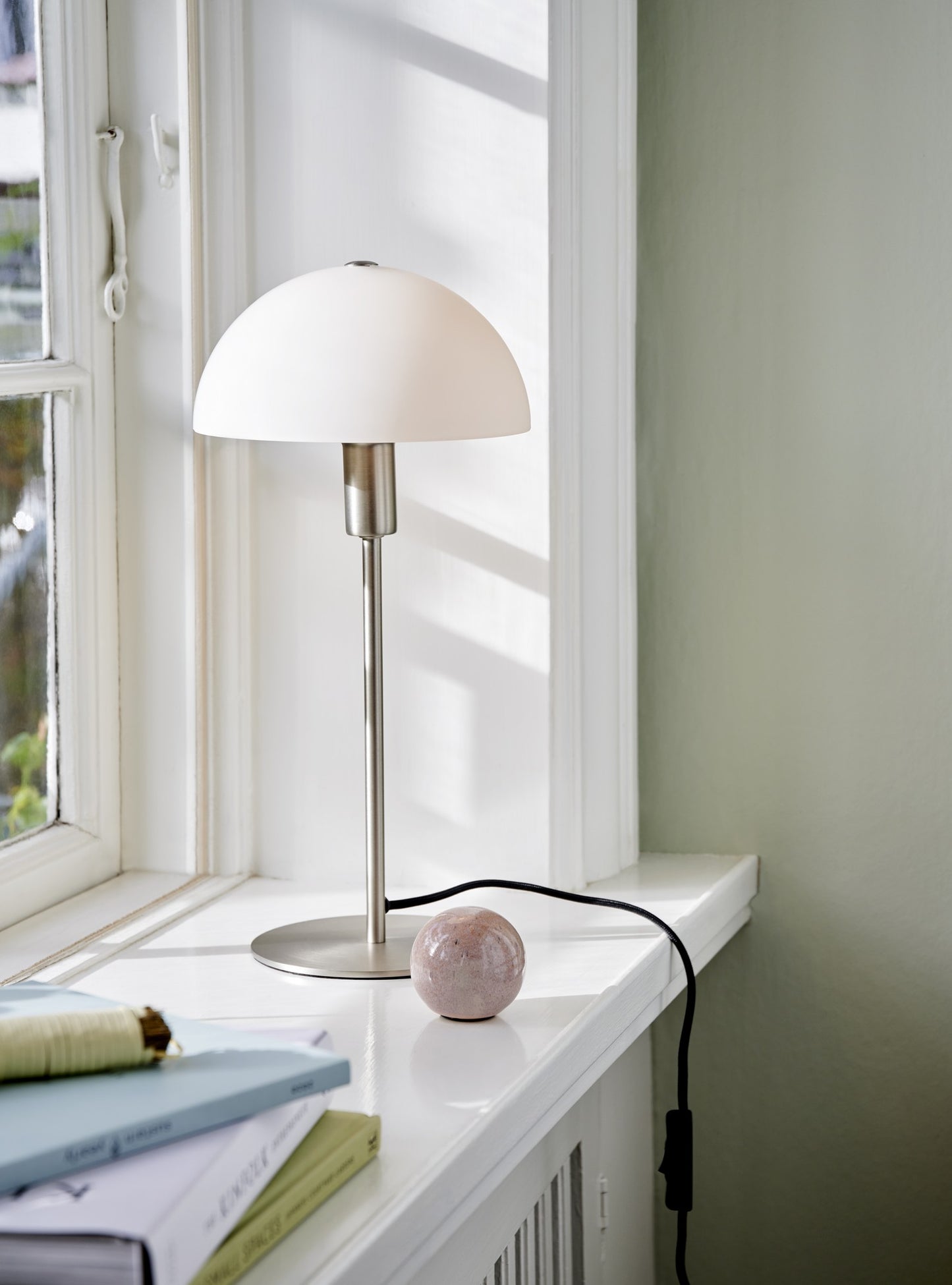 NORDLUX ELLEN 20 TABLE LAMP BRUSHED STEEL