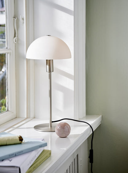 NORDLUX ELLEN 20 TABLE LAMP BRUSHED STEEL