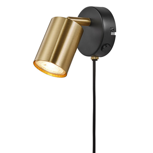 NORDLUX EXPLORE WALL LIGHT BRASS