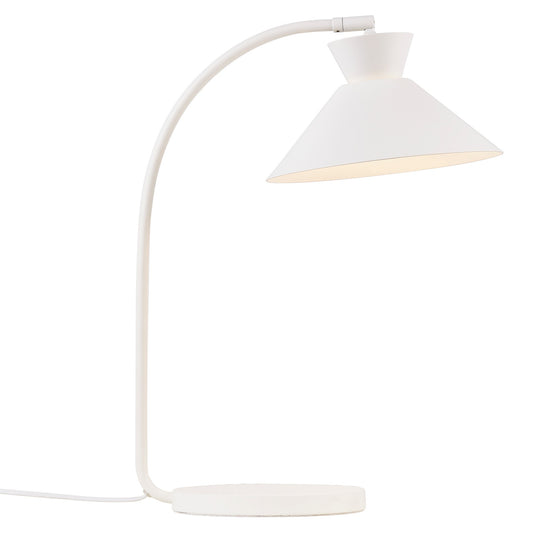 NORDLUX DIAL TABLE LAMP WHITE