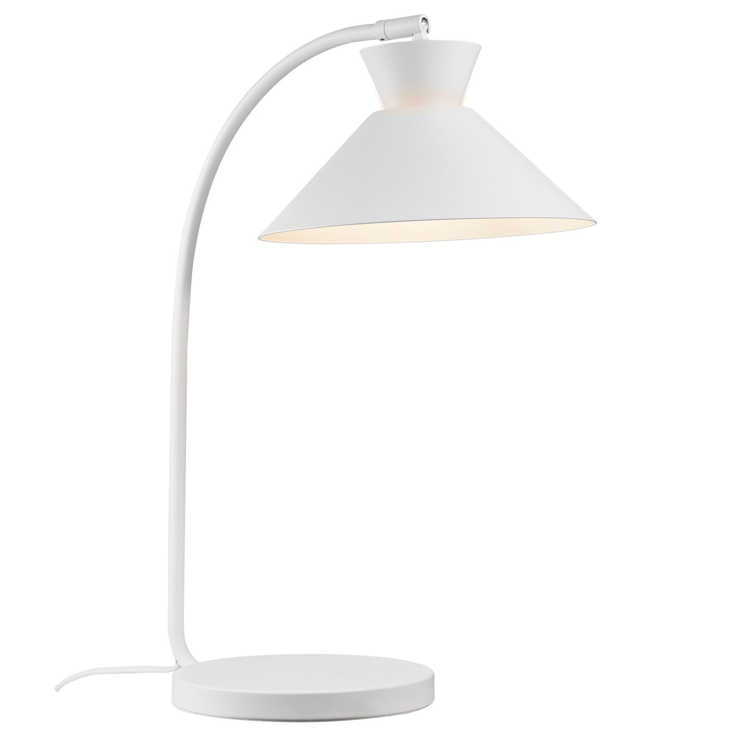 NORDLUX DIAL TABLE LAMP WHITE