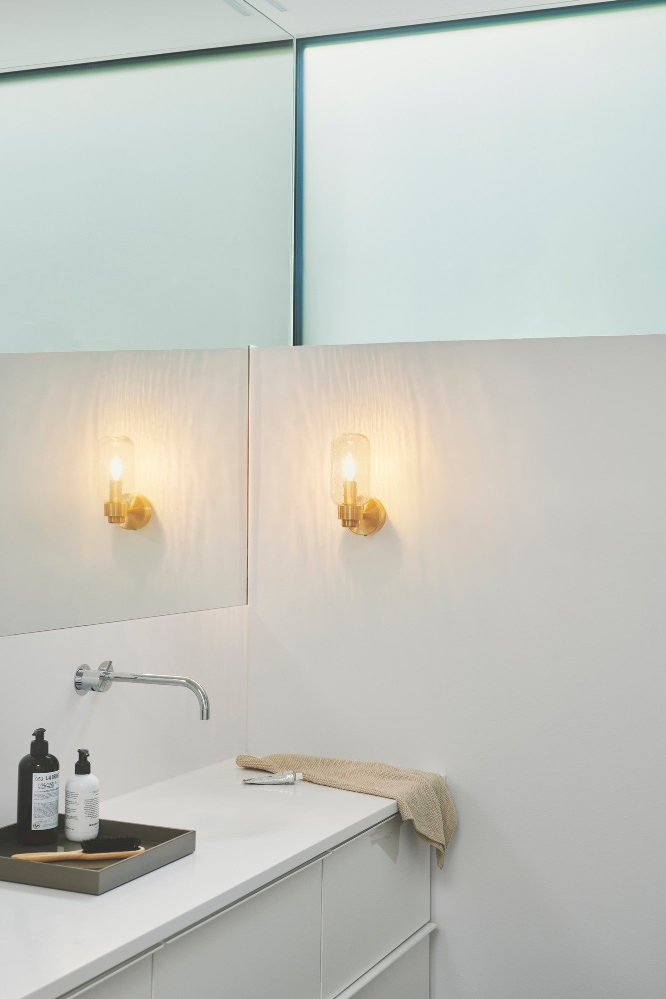 NORDLUX TUTAN WALL LIGHT BRASS