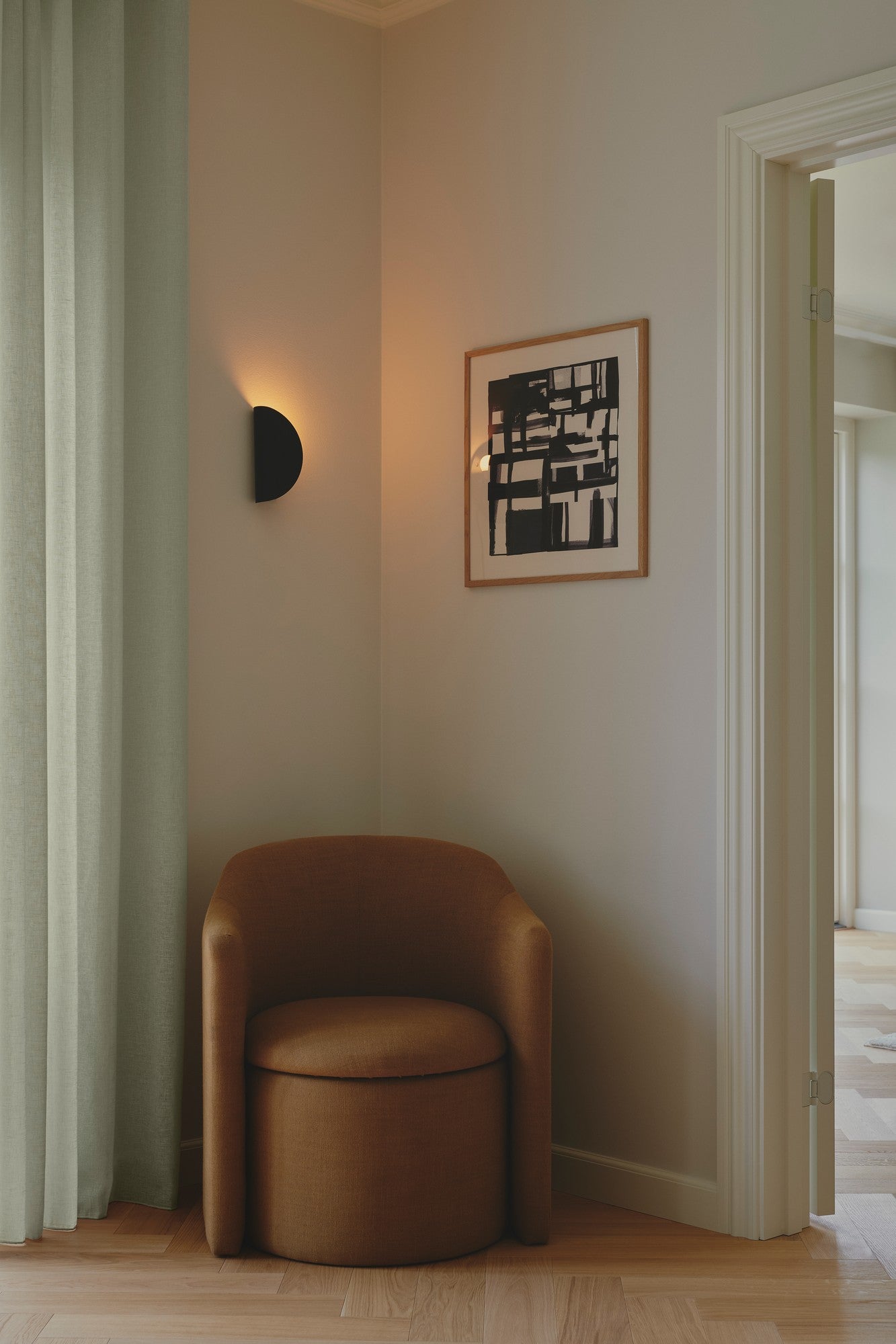 NORDLUX MODEL 2110 WALL LIGHT BLACK