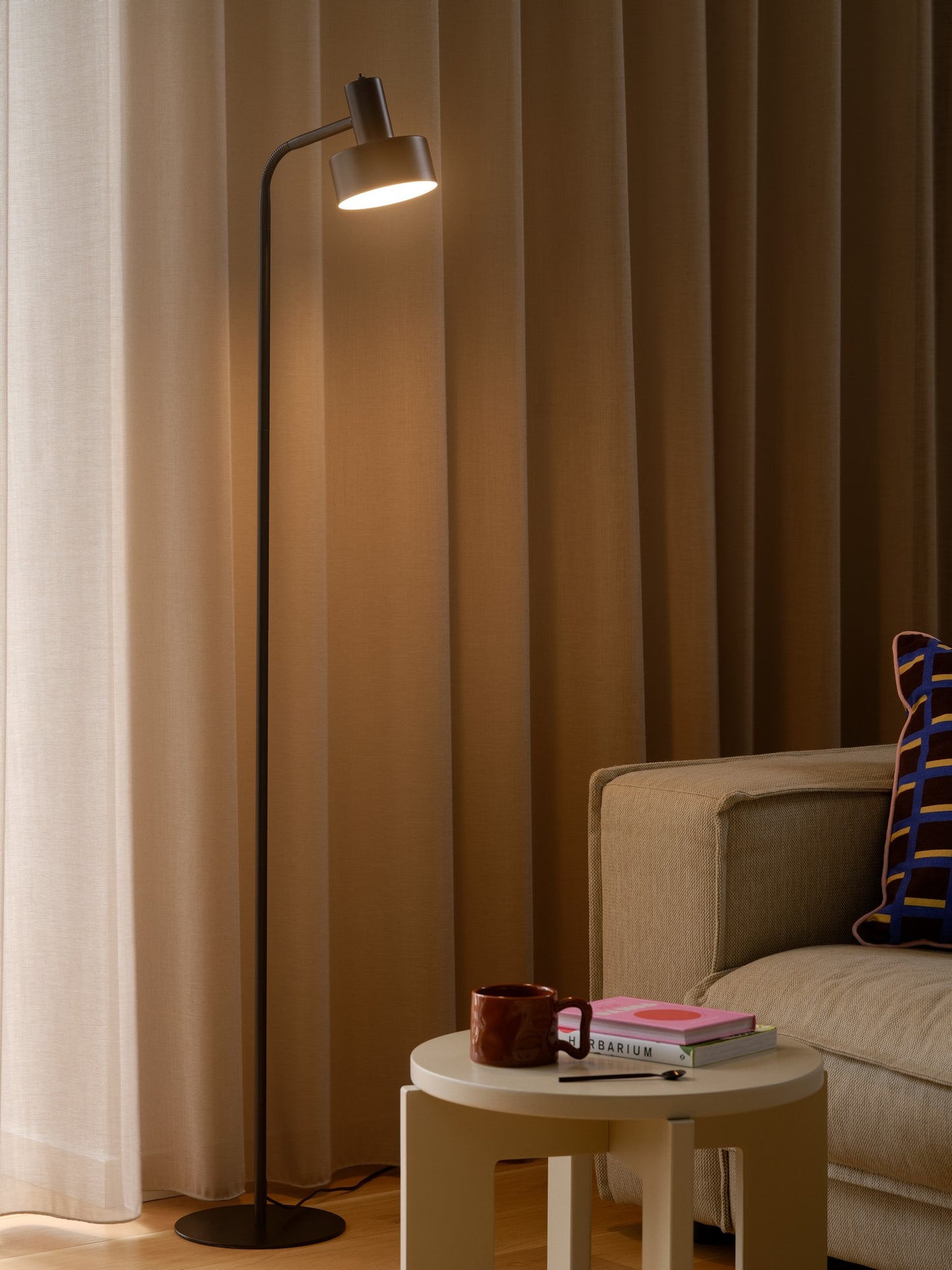 NORDLUX MATIS FLOOR LAMP BLACK