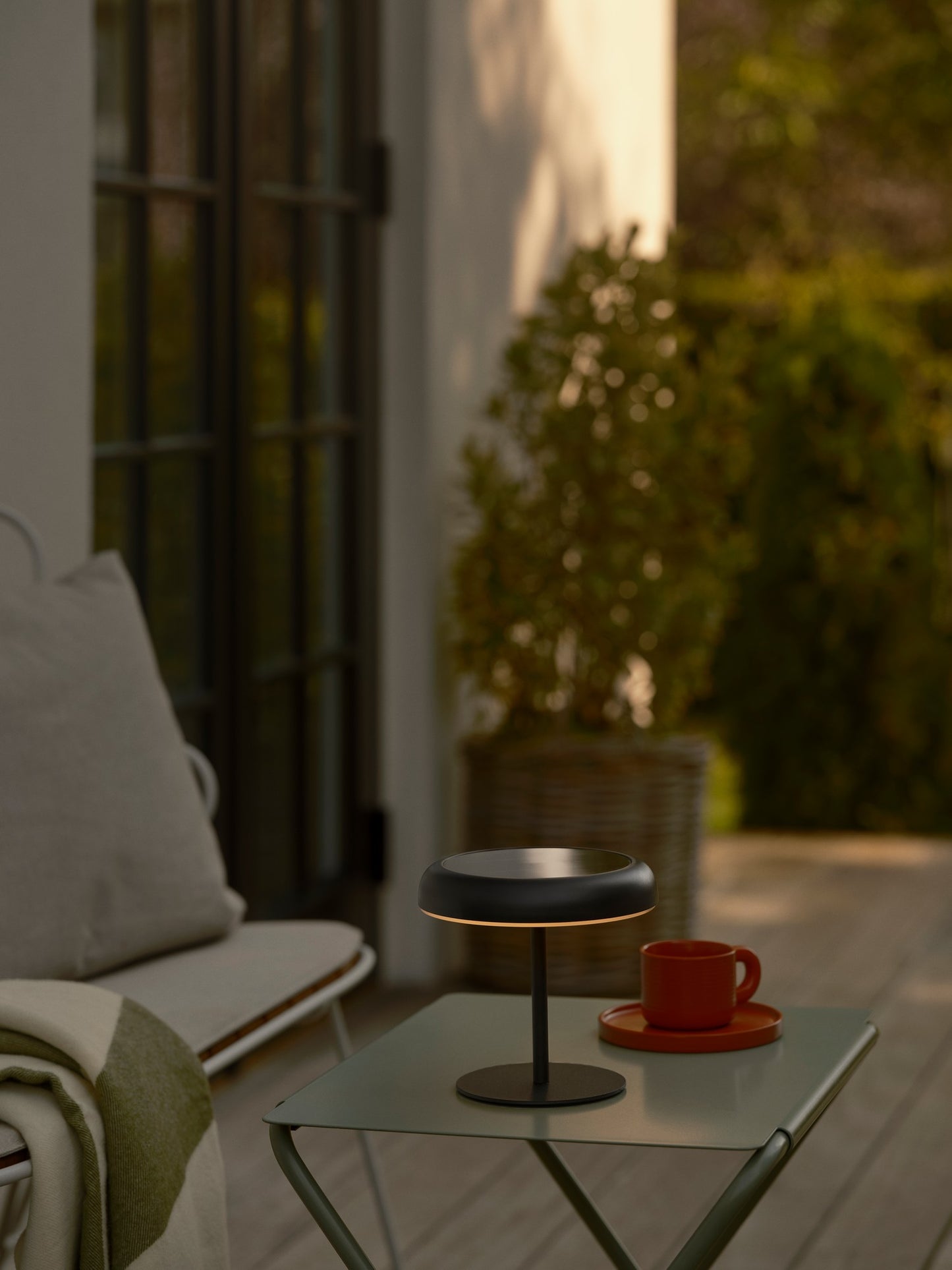 NORDLUX ELMER SOLAR BATTERY LIGHT BLACK