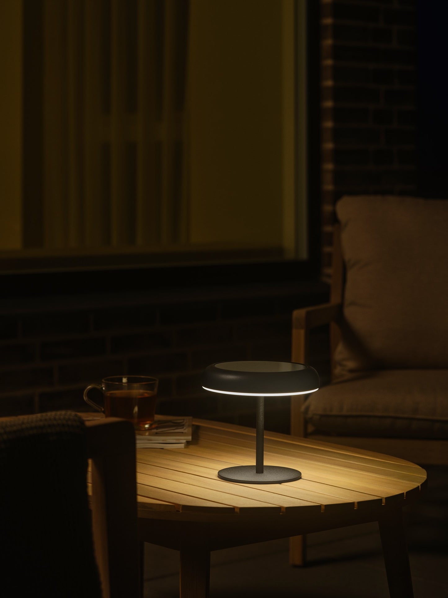 NORDLUX ELMER SOLAR BATTERY LIGHT BLACK