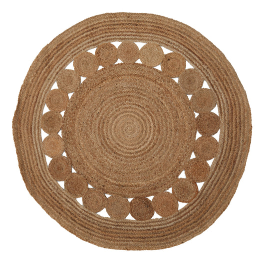 JOSEFIN ROUND NATURAL JUTE RUG