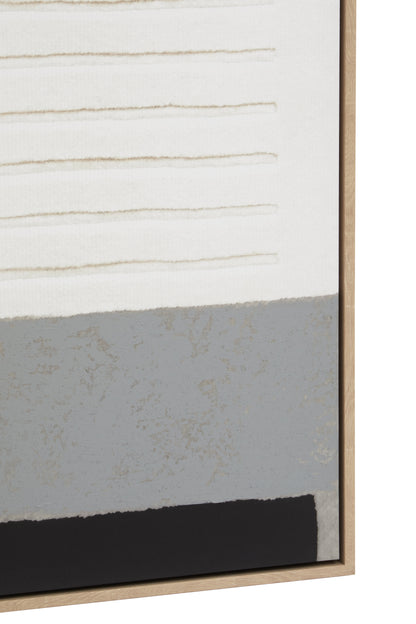 JOREN ABSTRACT WALL ART WITH GEOMETRIC DESIGN
