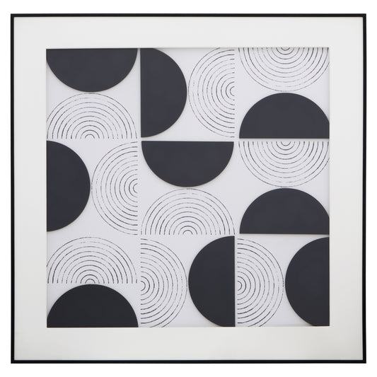 SIGRID BLACK AND WHITE WALL ART