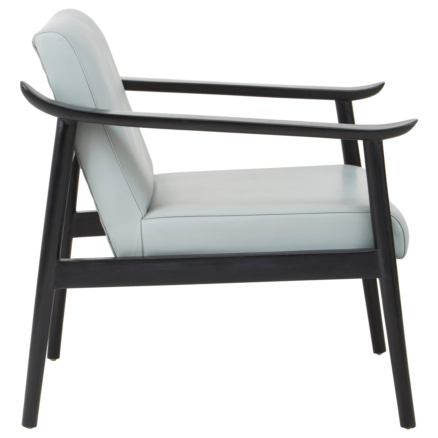 KNUT GREY LEATHER CHAIR