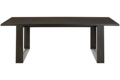 NATAN DINING TABLE WITH OAK VENEER TOP