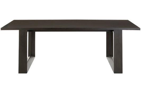 NATAN DINING TABLE WITH OAK VENEER TOP