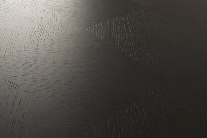 NATAN DINING TABLE WITH OAK VENEER TOP