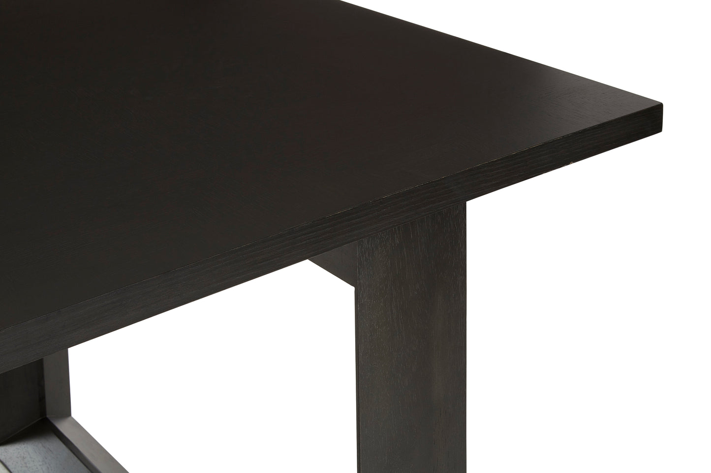 NATAN DINING TABLE WITH OAK VENEER TOP