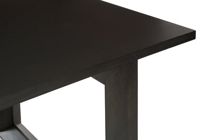 NATAN DINING TABLE WITH OAK VENEER TOP