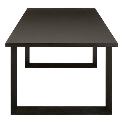 NATAN DINING TABLE WITH OAK VENEER TOP