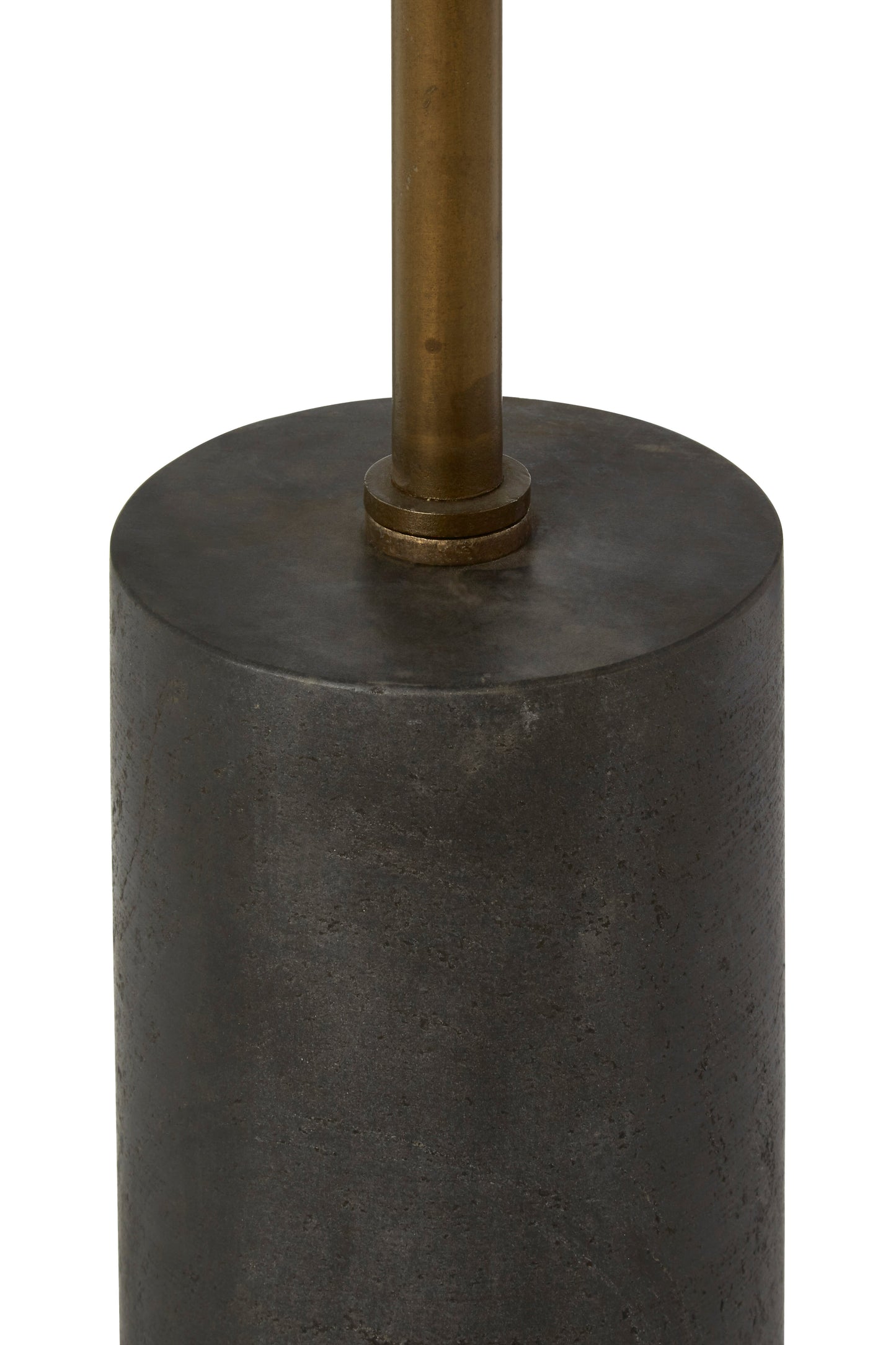 ULRIK BLACK MARBLE TOP SIDE TABLE