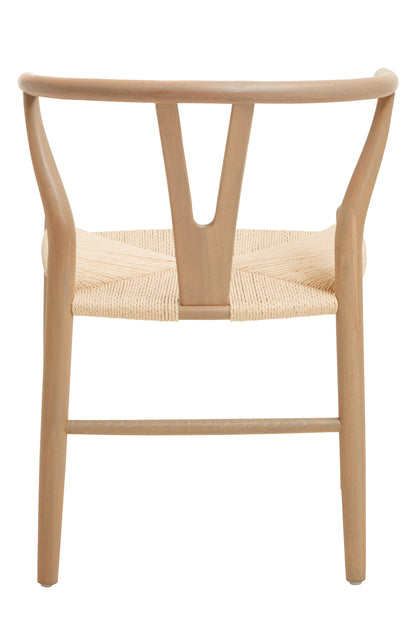 OLLE WISHBONE BEECH WOOD CHAIR