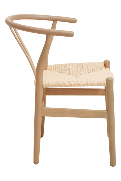 OLLE WISHBONE BEECH WOOD CHAIR