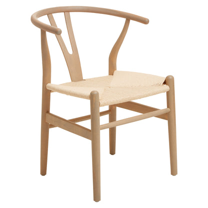 OLLE WISHBONE BEECH WOOD CHAIR
