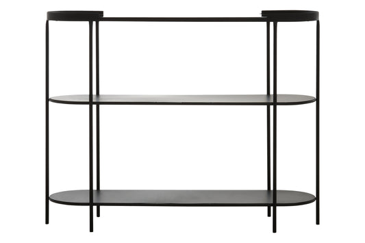 SARA CONSOLE TABLE WITH GLASS TOP