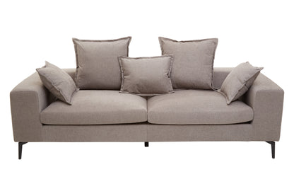 THORE 3 SEAT GREY SOFA