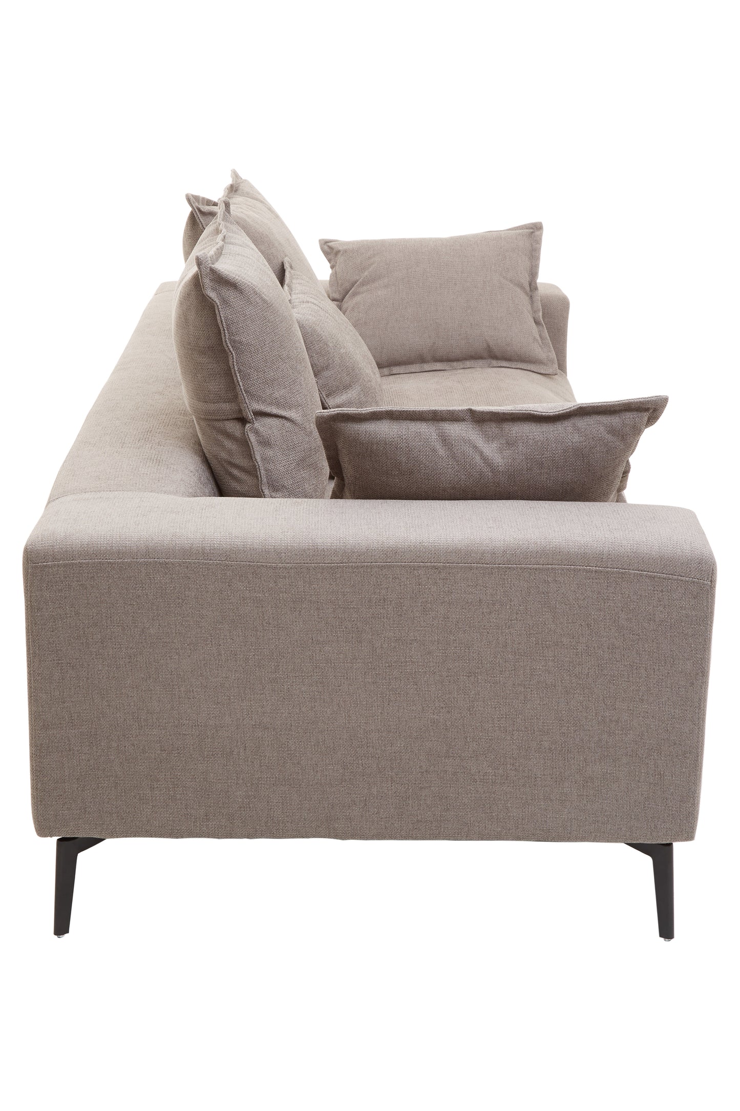 THORE 3 SEAT GREY SOFA
