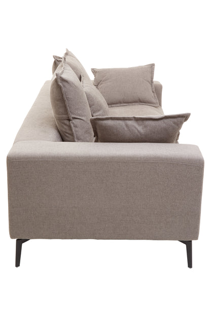 THORE 3 SEAT GREY SOFA