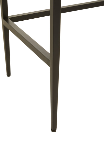 RAGNA BLACK 2 DRAWER CONSOLE TABLE
