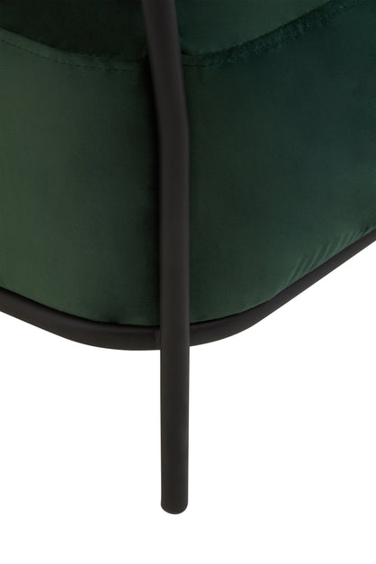 MAIJA GREEN VELVET CHAIR