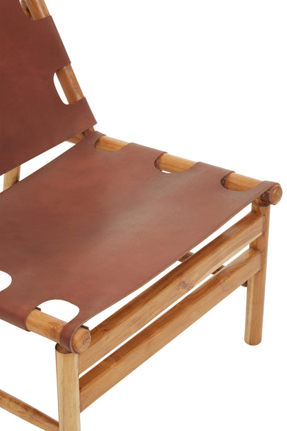 TILDE ANTIQUE LEATHER CHAIR