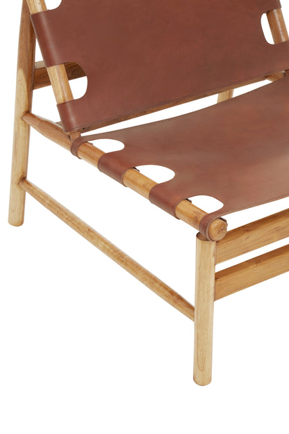 TILDE ANTIQUE LEATHER CHAIR