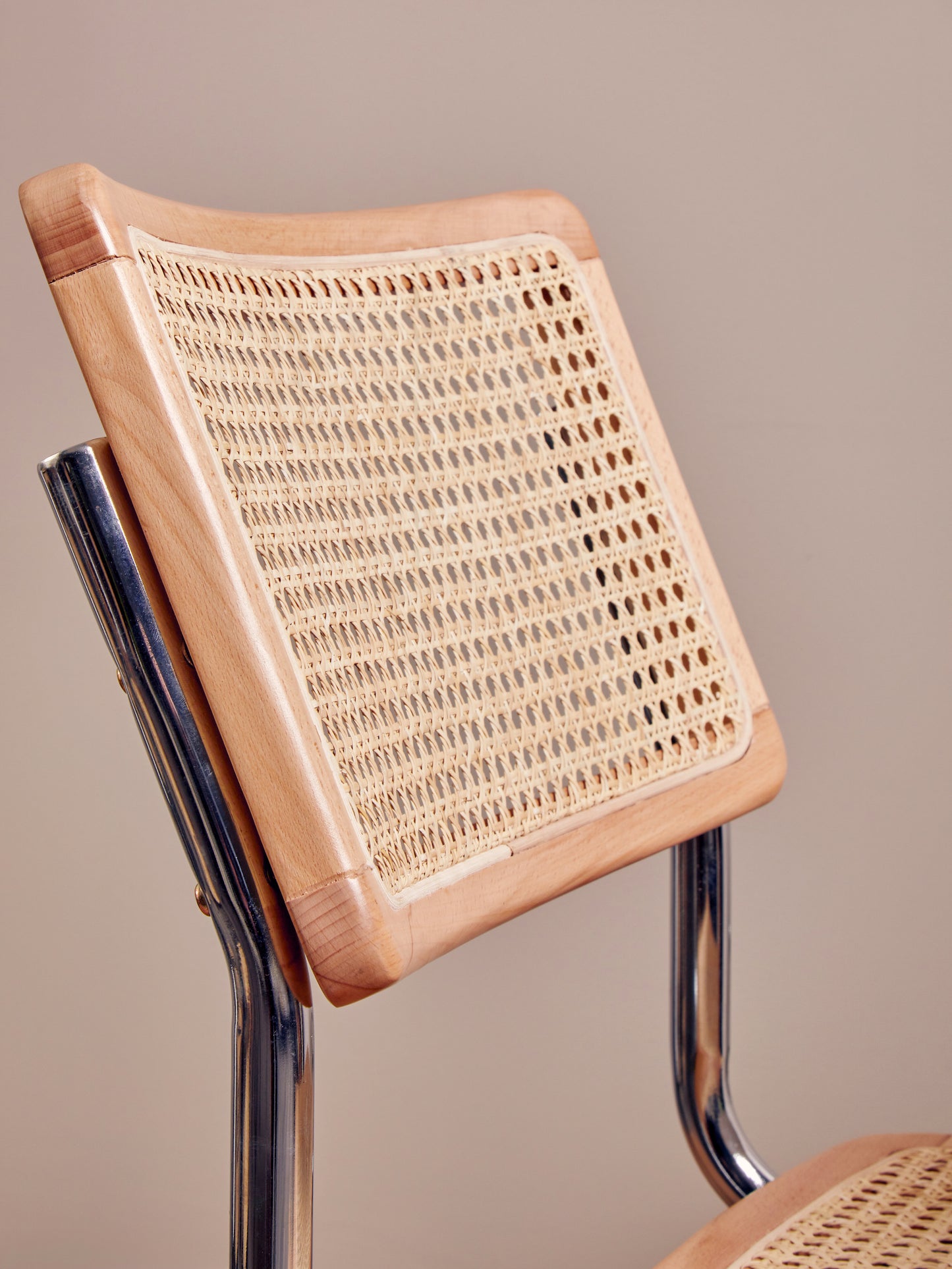 EIRA ELM WOOD AND RATTAN DINING CHAIR