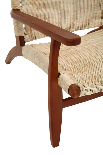 ANDERS WOVEN CHAIR IN NATURAL RATTAN