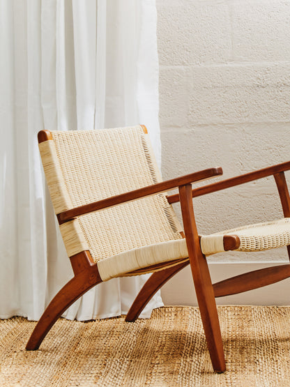 ANDERS WOVEN CHAIR IN NATURAL RATTAN
