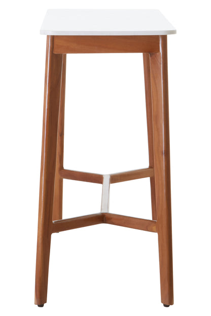 BO WHITE MARBLE CONSOLE TABLE