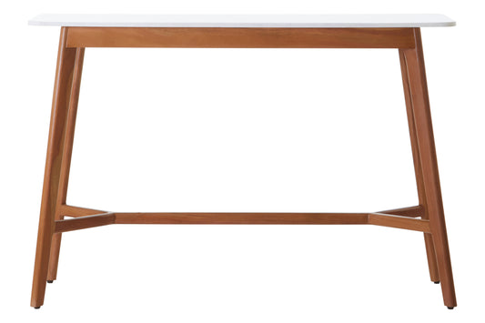 BO WHITE MARBLE CONSOLE TABLE