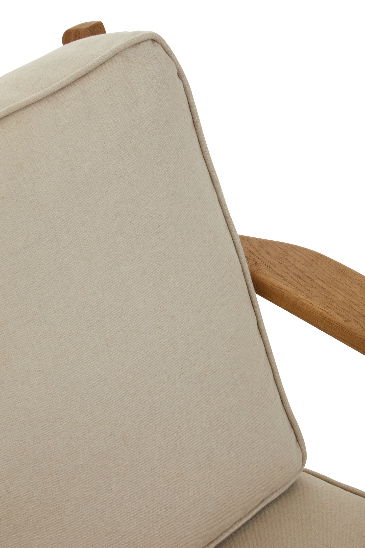 TAGE NATURAL LINEN AND OAK ARMCHAIR