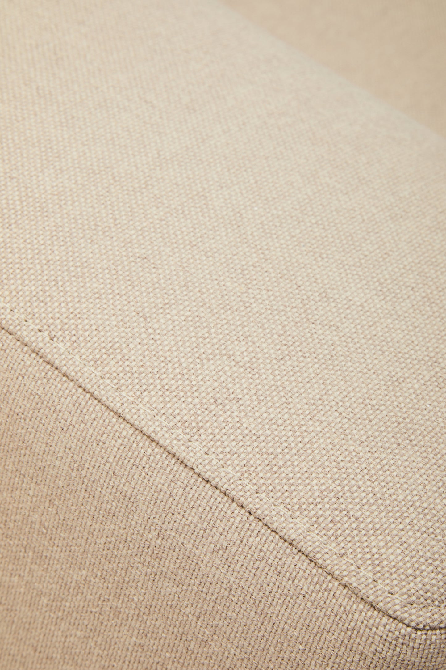 HJALMAR 3 SEAT NATURAL FABRIC RIGHT CHAISE SOFA