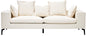 THORE 3 SEAT CREAM SOFA