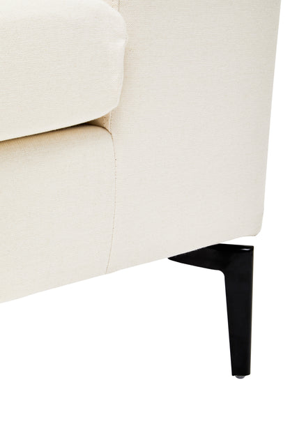 THORE 3 SEAT CREAM SOFA