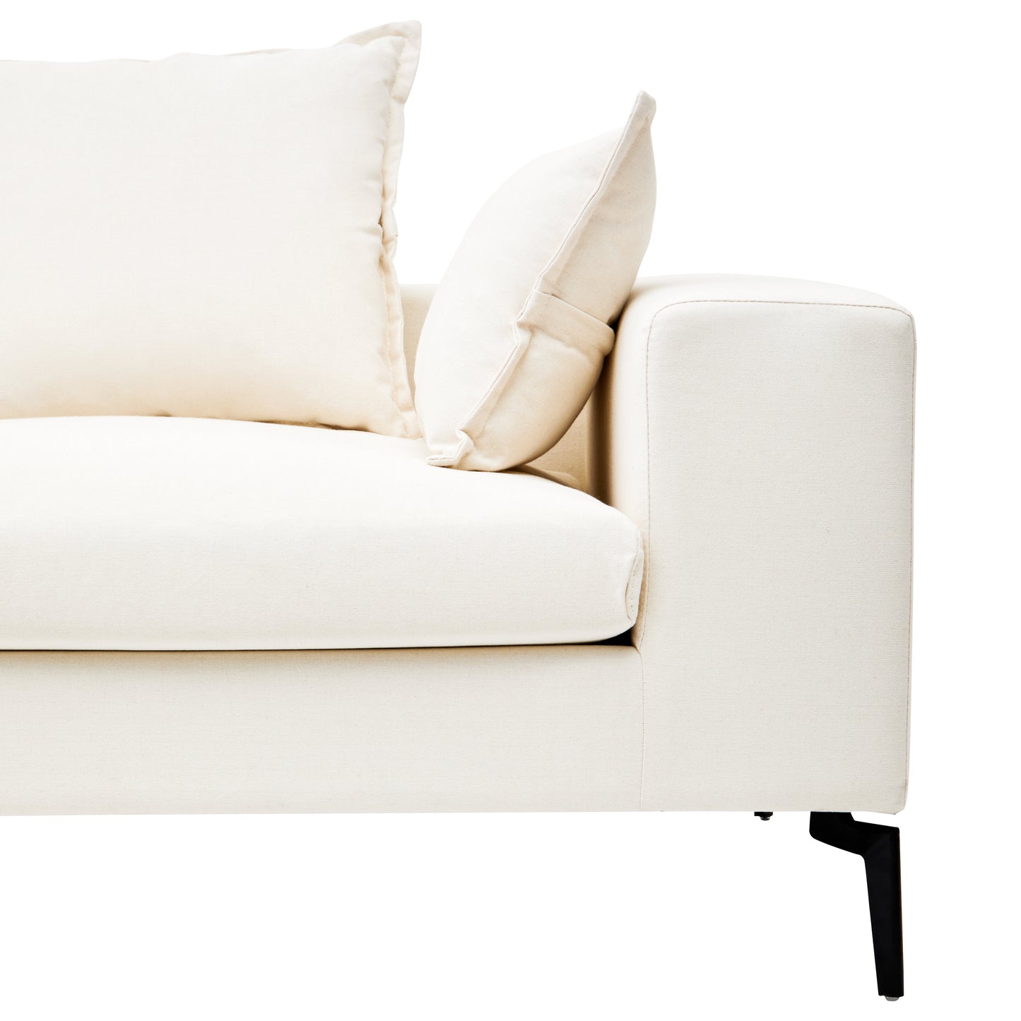 THORE 3 SEAT CREAM SOFA