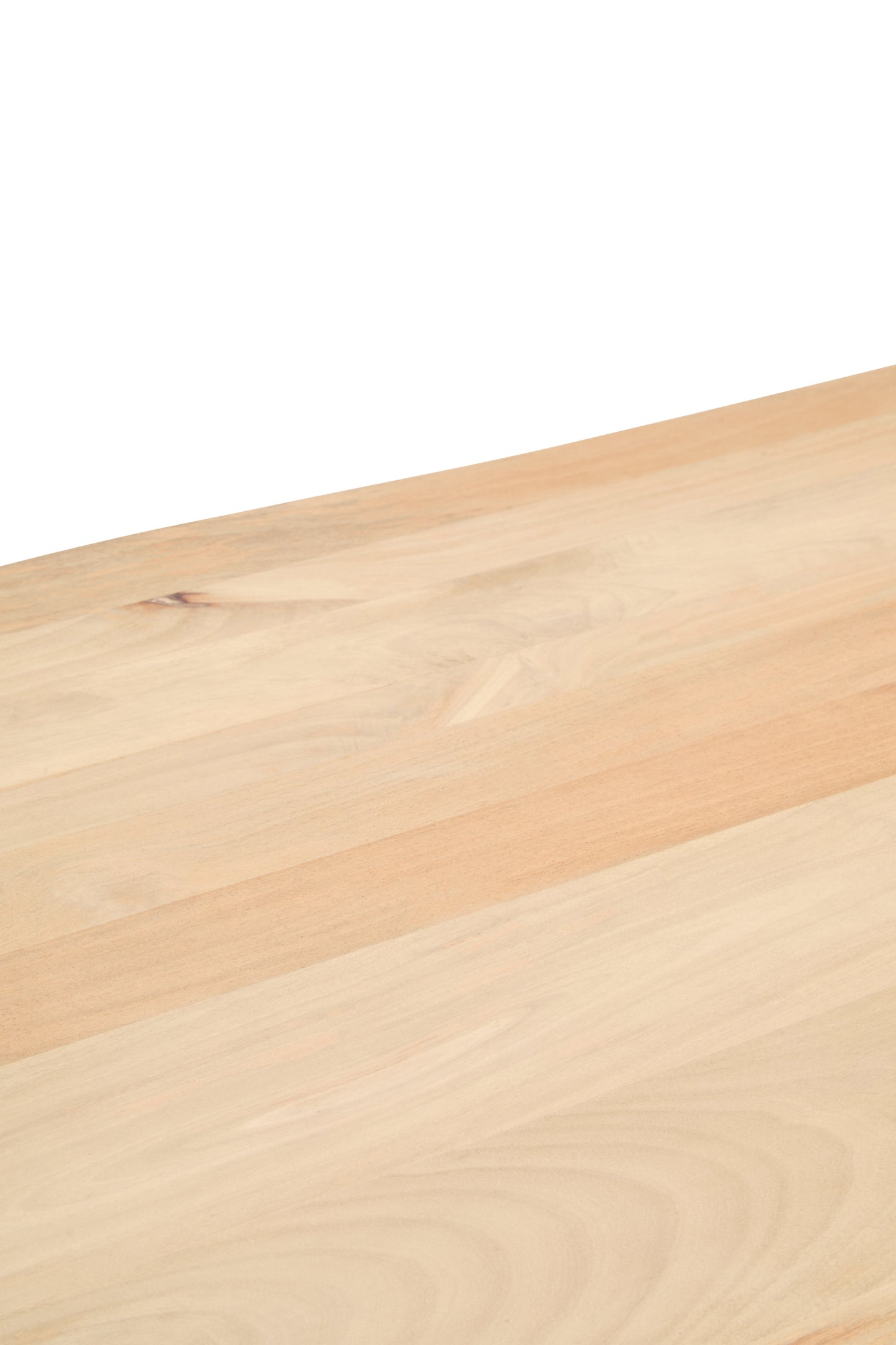 GERD MANGO WOOD LIVE EDGE BLACK METAL LEGS DINING TABLE