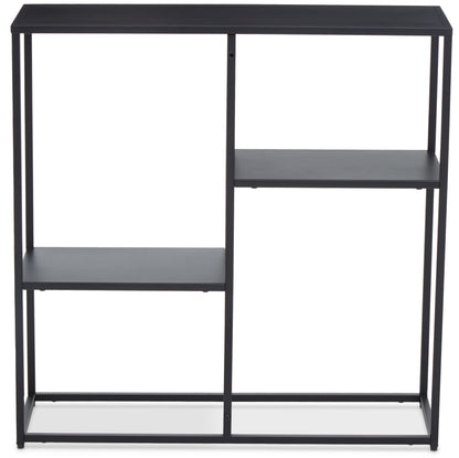 AKSEL BLACK METAL MULTI SHELF UNIT