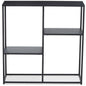 AKSEL BLACK METAL MULTI SHELF UNIT